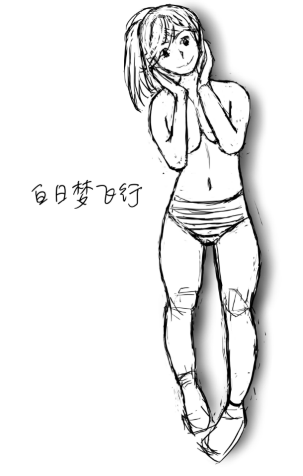 白日梦飞行の画力贡献