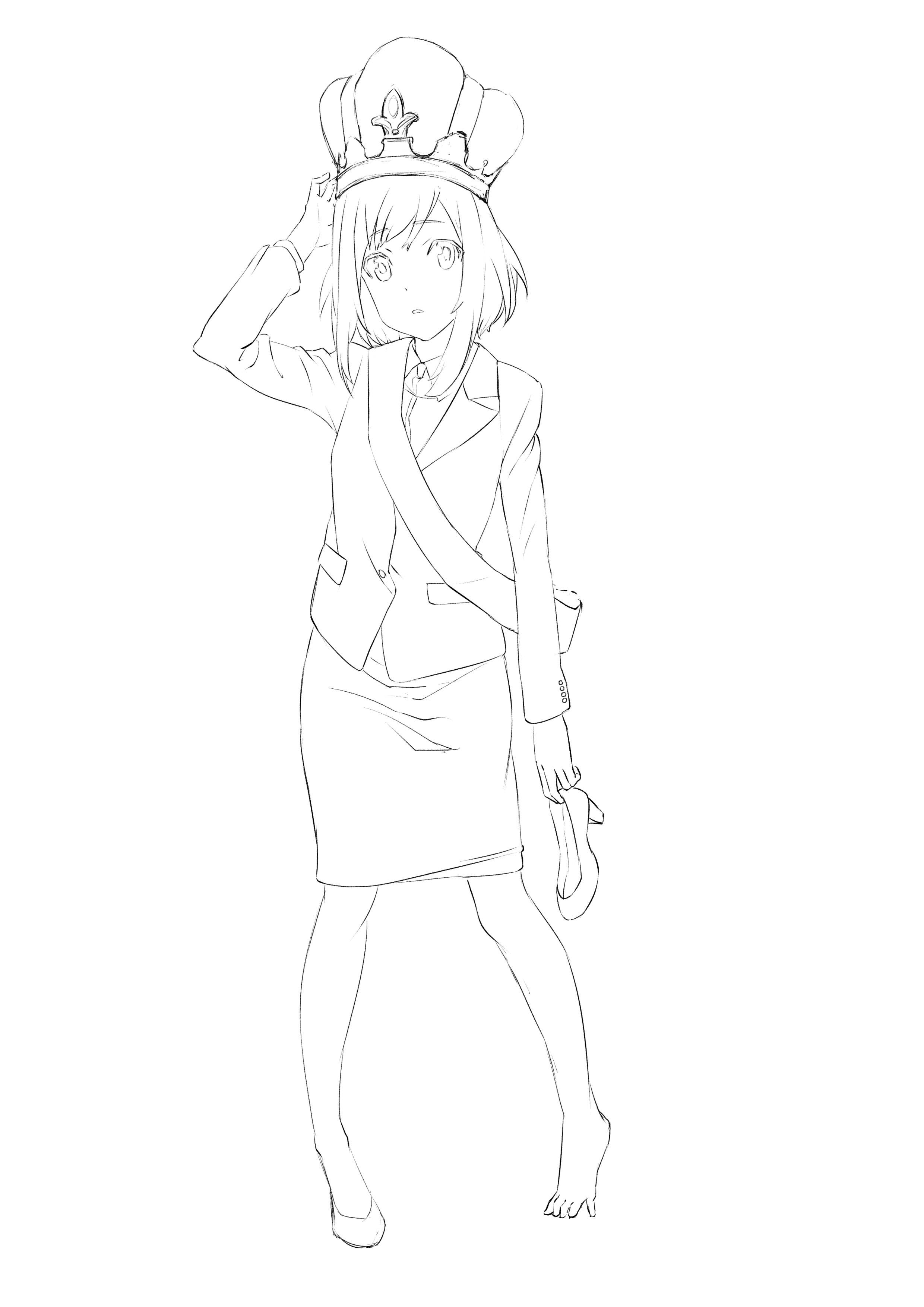 临摹官图/木春由乃/反正我老婆你们看看就好