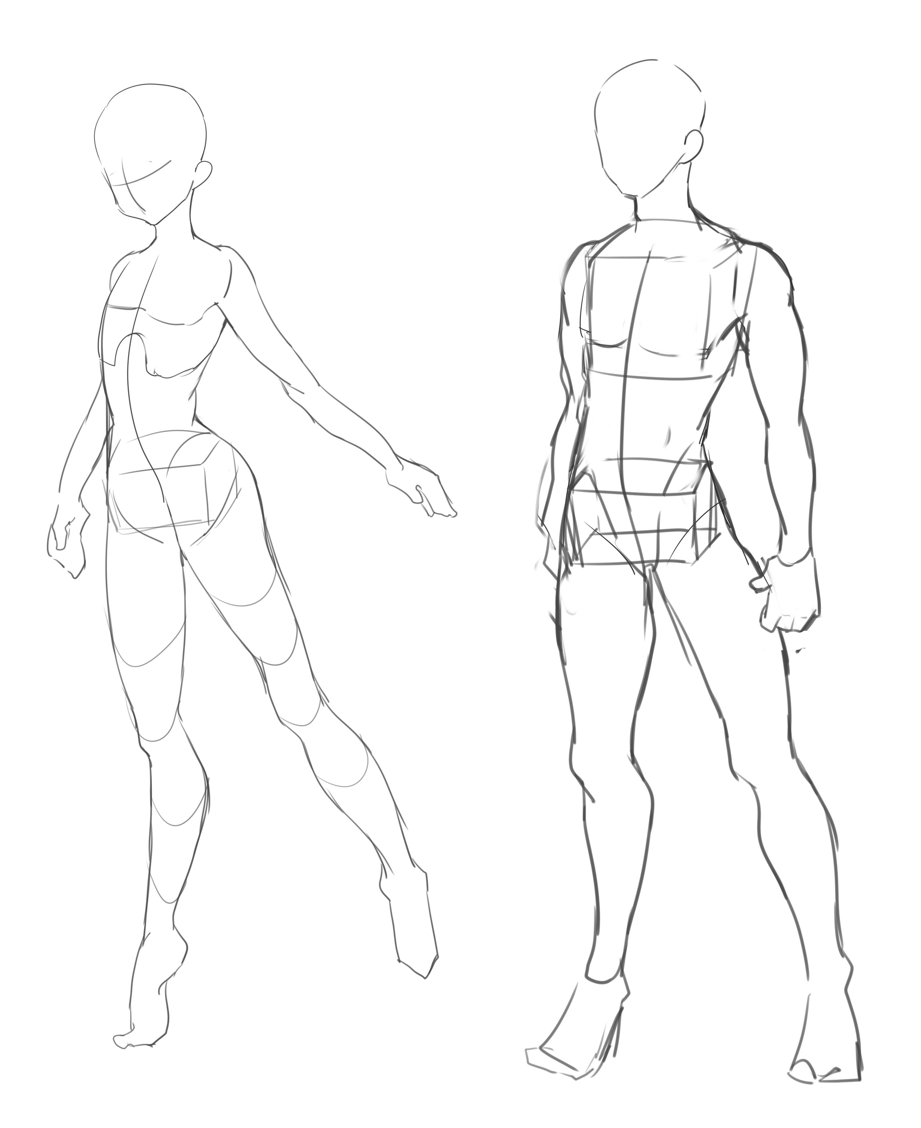 穿着内裤去裸奔の画力贡献